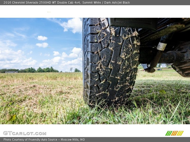 Summit White / Dark Ash/Jet Black 2016 Chevrolet Silverado 2500HD WT Double Cab 4x4