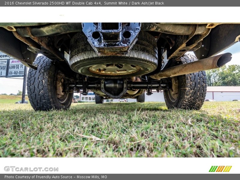 Summit White / Dark Ash/Jet Black 2016 Chevrolet Silverado 2500HD WT Double Cab 4x4