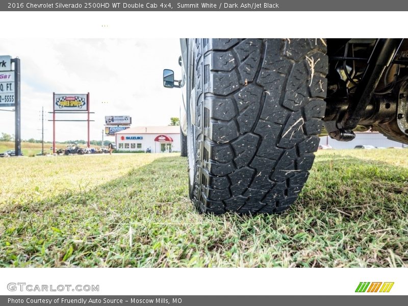 Summit White / Dark Ash/Jet Black 2016 Chevrolet Silverado 2500HD WT Double Cab 4x4