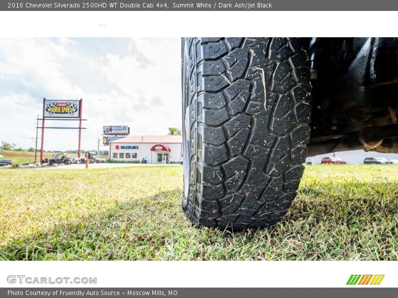 Summit White / Dark Ash/Jet Black 2016 Chevrolet Silverado 2500HD WT Double Cab 4x4