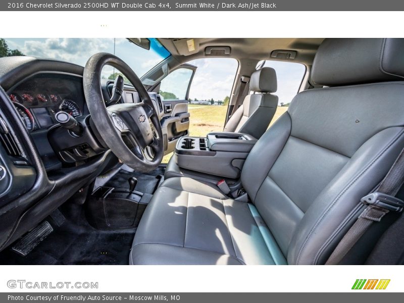 Summit White / Dark Ash/Jet Black 2016 Chevrolet Silverado 2500HD WT Double Cab 4x4