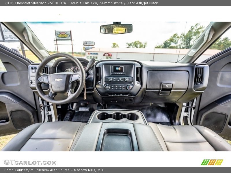 Summit White / Dark Ash/Jet Black 2016 Chevrolet Silverado 2500HD WT Double Cab 4x4