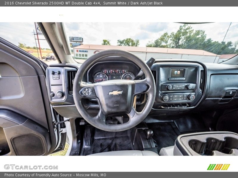 Summit White / Dark Ash/Jet Black 2016 Chevrolet Silverado 2500HD WT Double Cab 4x4