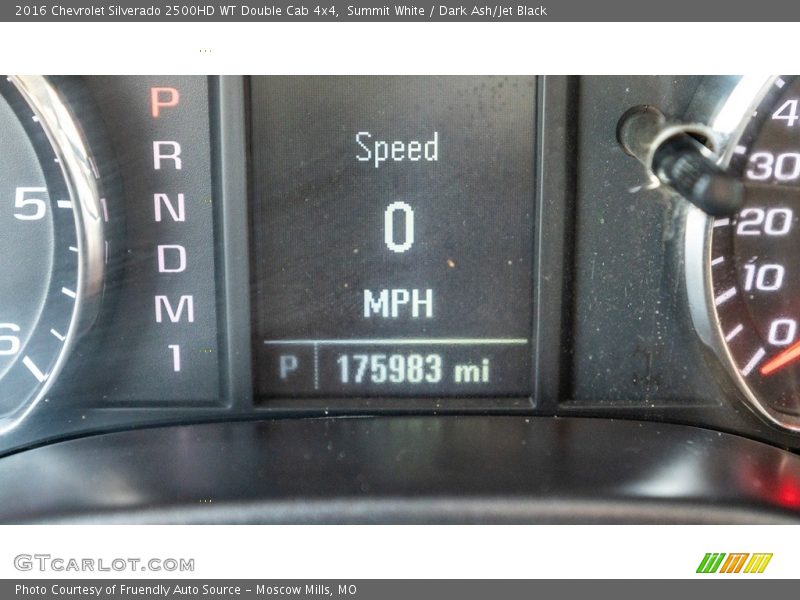 Summit White / Dark Ash/Jet Black 2016 Chevrolet Silverado 2500HD WT Double Cab 4x4