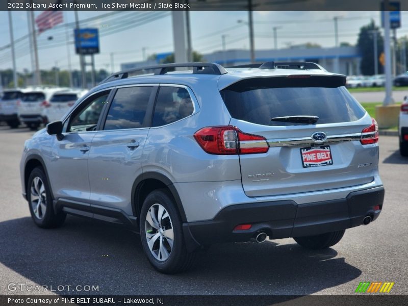 Ice Silver Metallic / Slate Black 2022 Subaru Ascent Premium