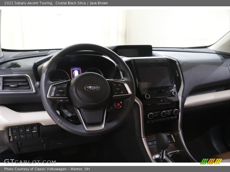 Crystal Black Silica / Java Brown 2022 Subaru Ascent Touring
