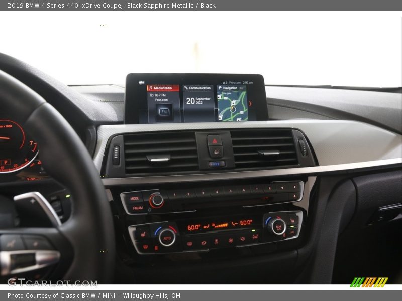 Controls of 2019 4 Series 440i xDrive Coupe