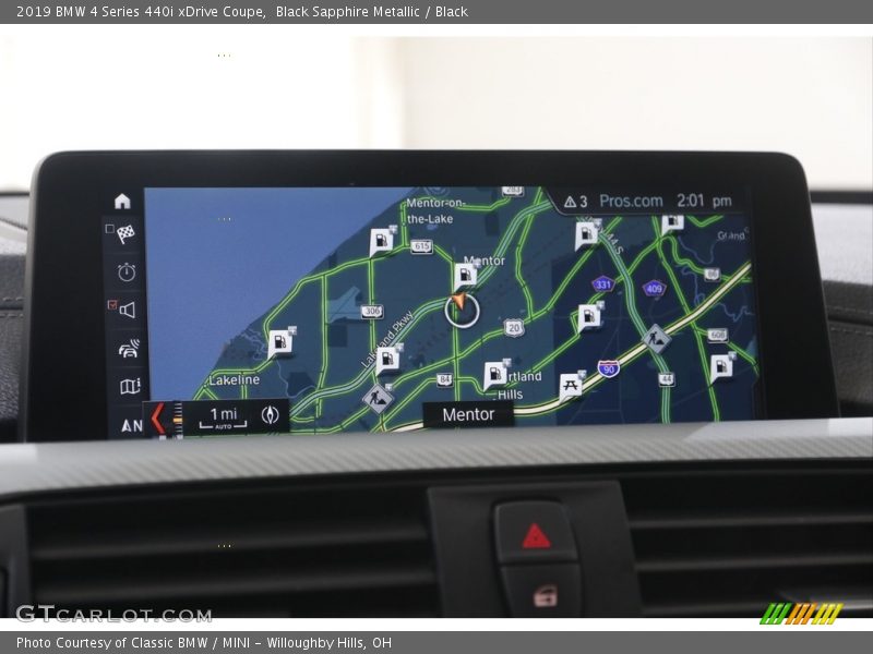 Navigation of 2019 4 Series 440i xDrive Coupe