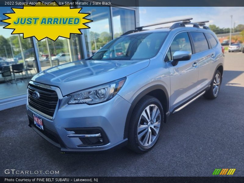 Ice Silver Metallic / Slate Black 2022 Subaru Ascent Touring