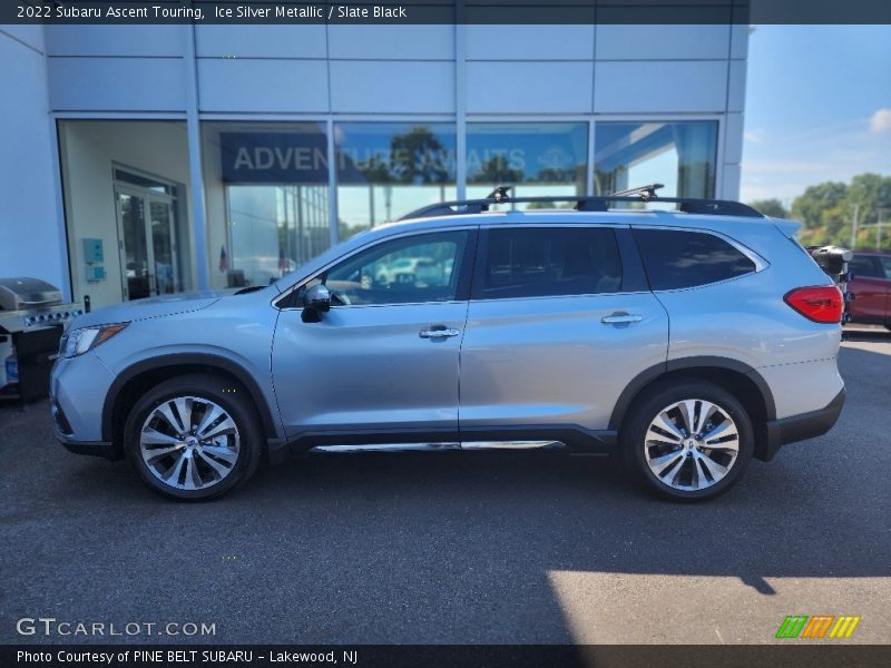Ice Silver Metallic / Slate Black 2022 Subaru Ascent Touring