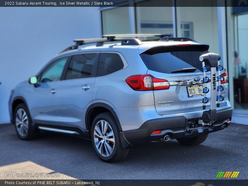 Ice Silver Metallic / Slate Black 2022 Subaru Ascent Touring