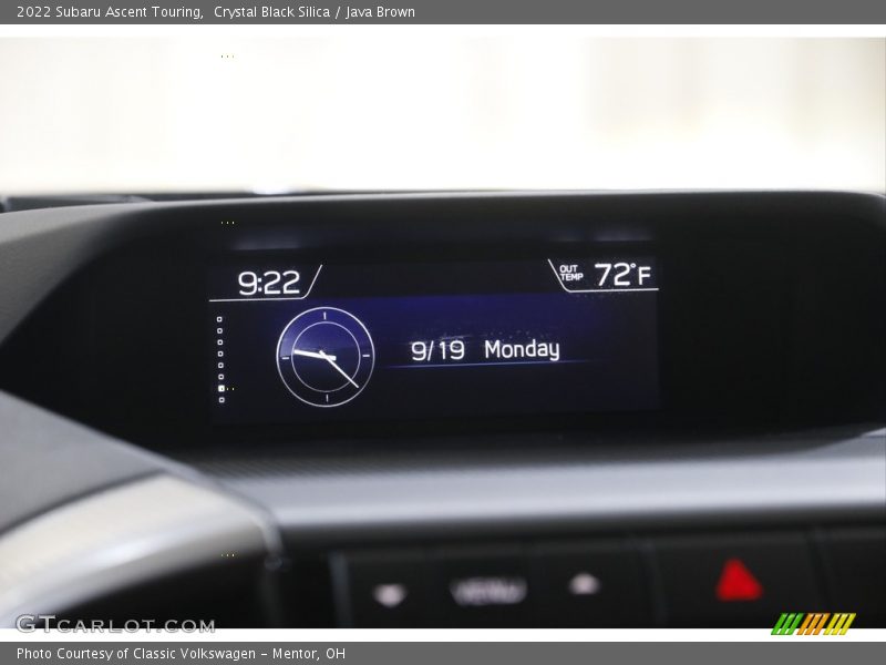 Crystal Black Silica / Java Brown 2022 Subaru Ascent Touring