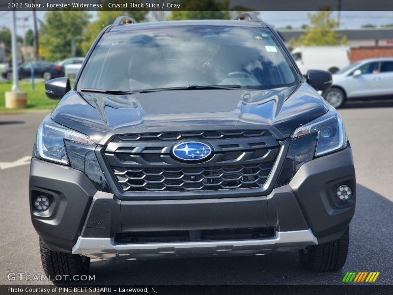 Crystal Black Silica / Gray 2022 Subaru Forester Wilderness