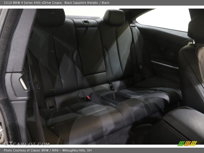 Rear Seat of 2019 4 Series 440i xDrive Coupe