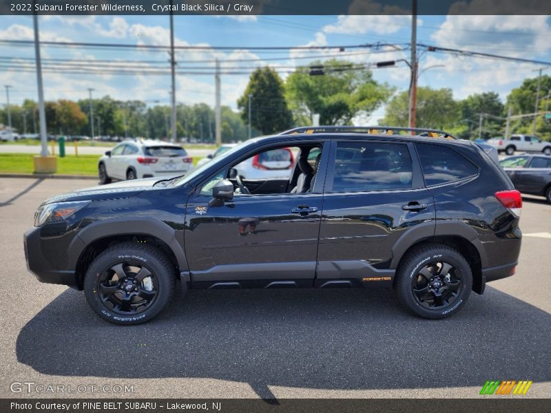 Crystal Black Silica / Gray 2022 Subaru Forester Wilderness