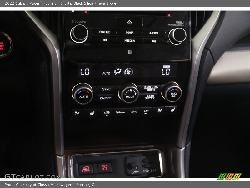 Crystal Black Silica / Java Brown 2022 Subaru Ascent Touring