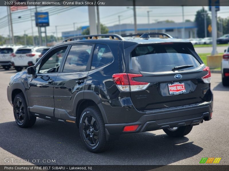 Crystal Black Silica / Gray 2022 Subaru Forester Wilderness