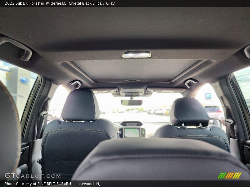 Crystal Black Silica / Gray 2022 Subaru Forester Wilderness
