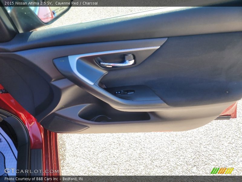 Cayenne Red / Charcoal 2015 Nissan Altima 2.5 SV