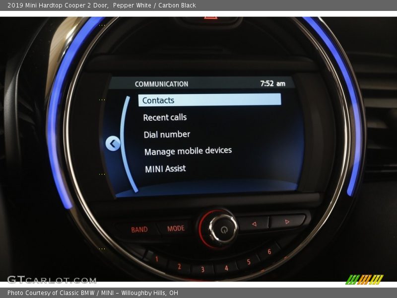 Pepper White / Carbon Black 2019 Mini Hardtop Cooper 2 Door