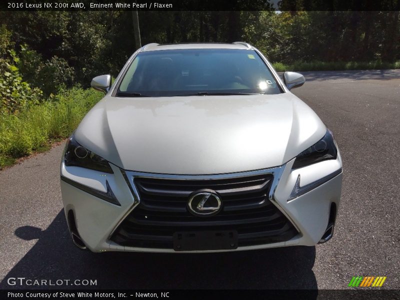 Eminent White Pearl / Flaxen 2016 Lexus NX 200t AWD