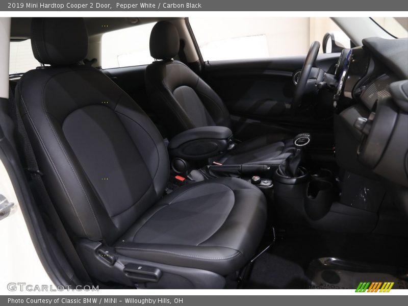 Pepper White / Carbon Black 2019 Mini Hardtop Cooper 2 Door