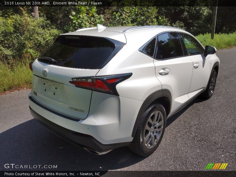 Eminent White Pearl / Flaxen 2016 Lexus NX 200t AWD