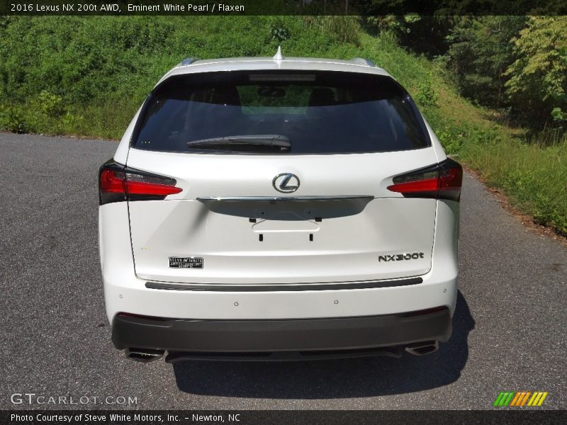 Eminent White Pearl / Flaxen 2016 Lexus NX 200t AWD