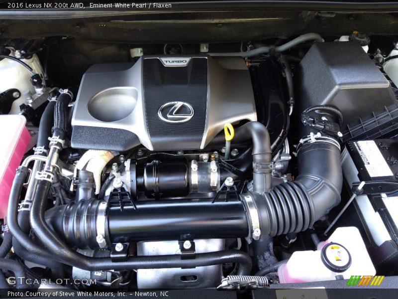  2016 NX 200t AWD Engine - 2.0 Liter Turbocharged DOHC 16-Valve VVT-iW 4 Cylinder