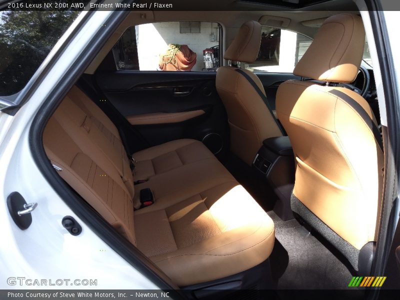 Eminent White Pearl / Flaxen 2016 Lexus NX 200t AWD