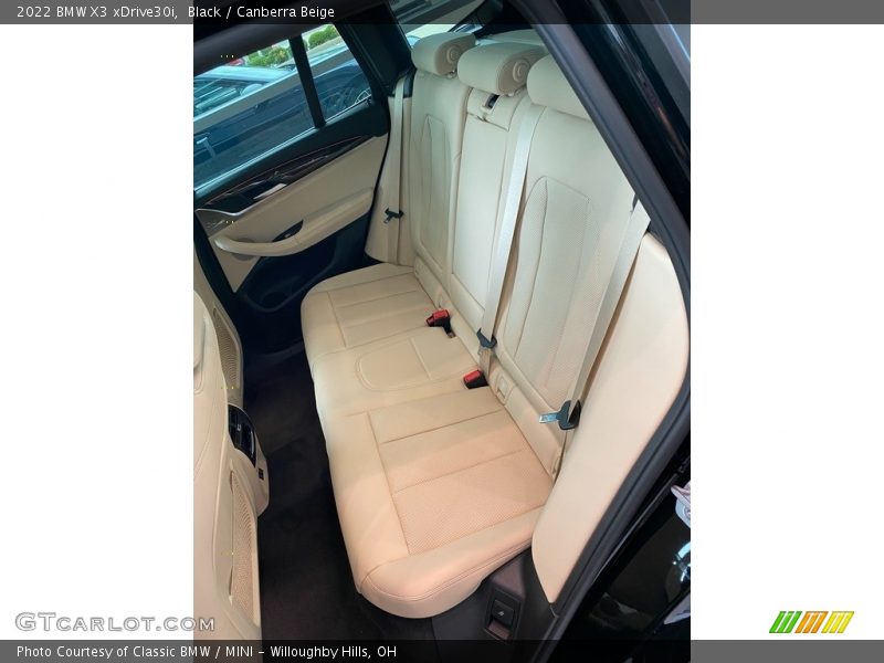 Black / Canberra Beige 2022 BMW X3 xDrive30i