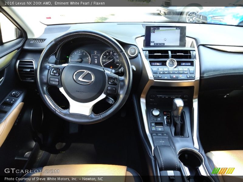 Eminent White Pearl / Flaxen 2016 Lexus NX 200t AWD