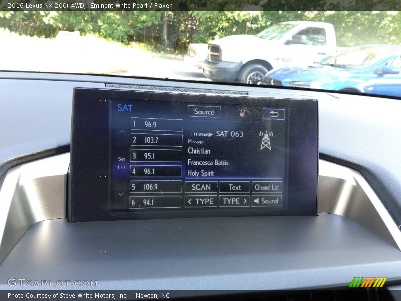 Eminent White Pearl / Flaxen 2016 Lexus NX 200t AWD