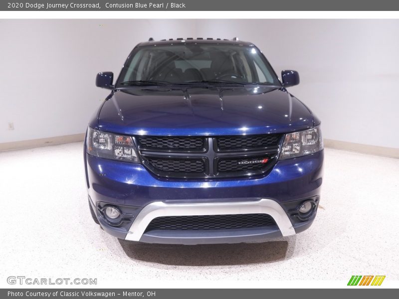 Contusion Blue Pearl / Black 2020 Dodge Journey Crossroad