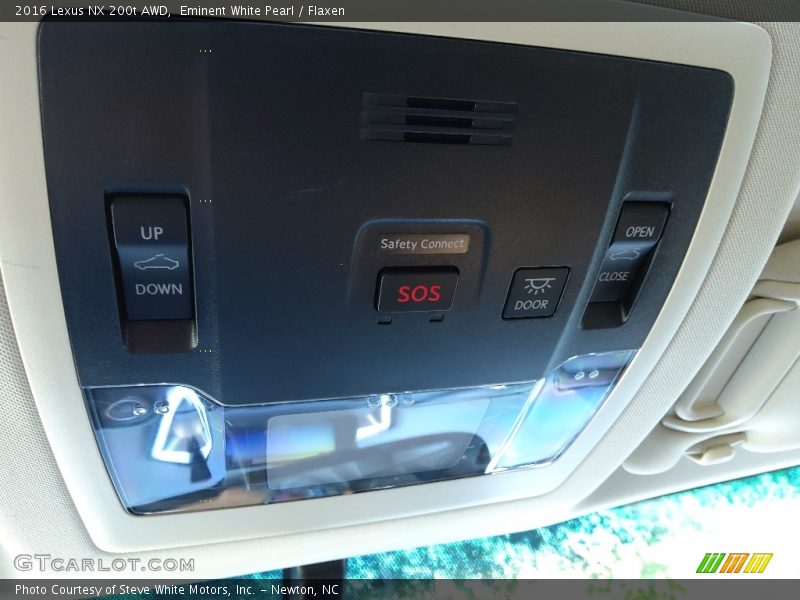 Eminent White Pearl / Flaxen 2016 Lexus NX 200t AWD