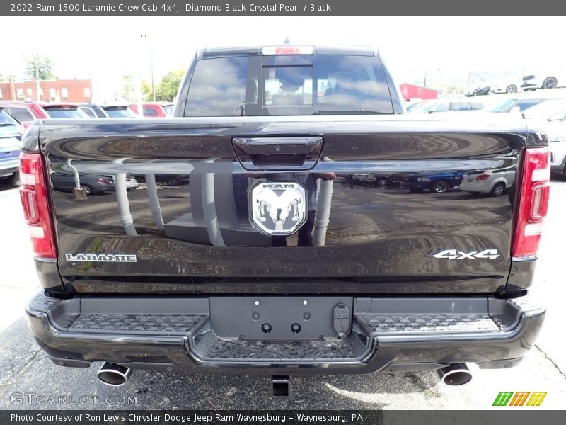 Diamond Black Crystal Pearl / Black 2022 Ram 1500 Laramie Crew Cab 4x4