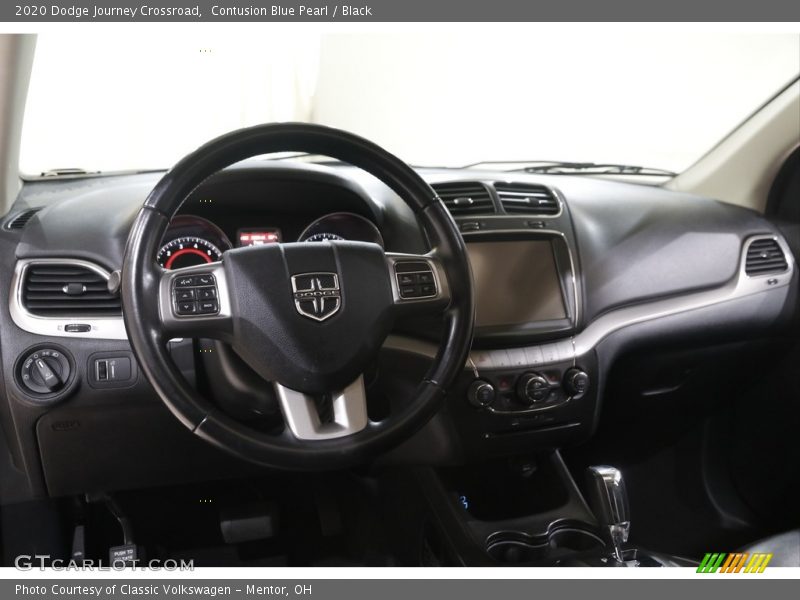 Contusion Blue Pearl / Black 2020 Dodge Journey Crossroad