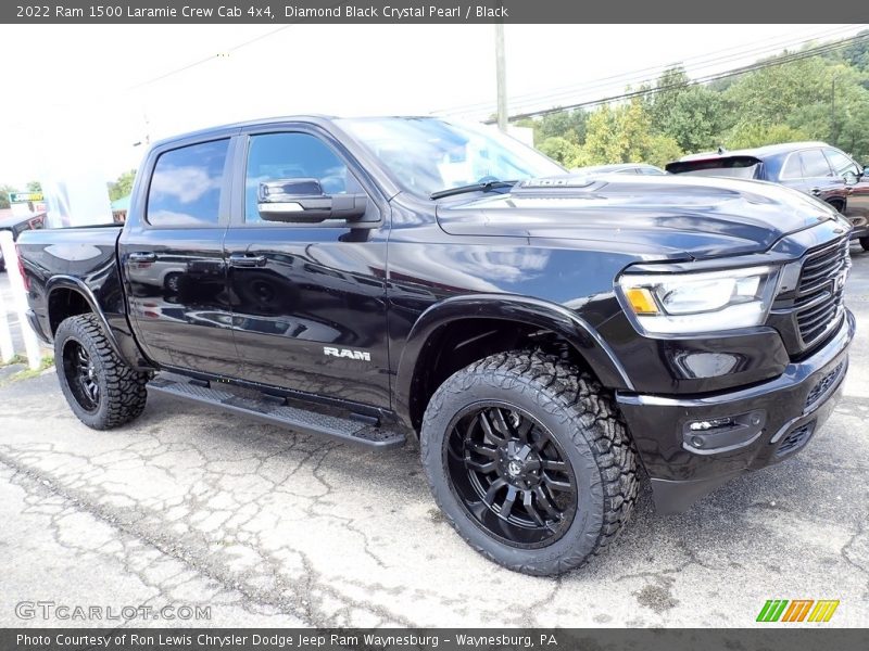 Diamond Black Crystal Pearl / Black 2022 Ram 1500 Laramie Crew Cab 4x4