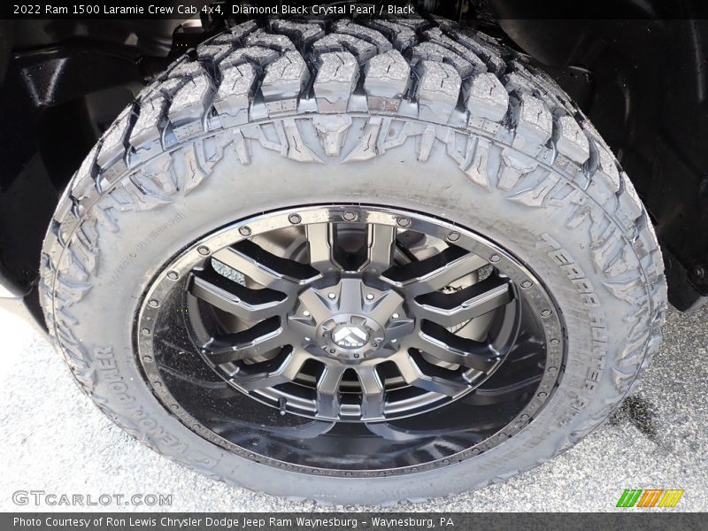 Diamond Black Crystal Pearl / Black 2022 Ram 1500 Laramie Crew Cab 4x4
