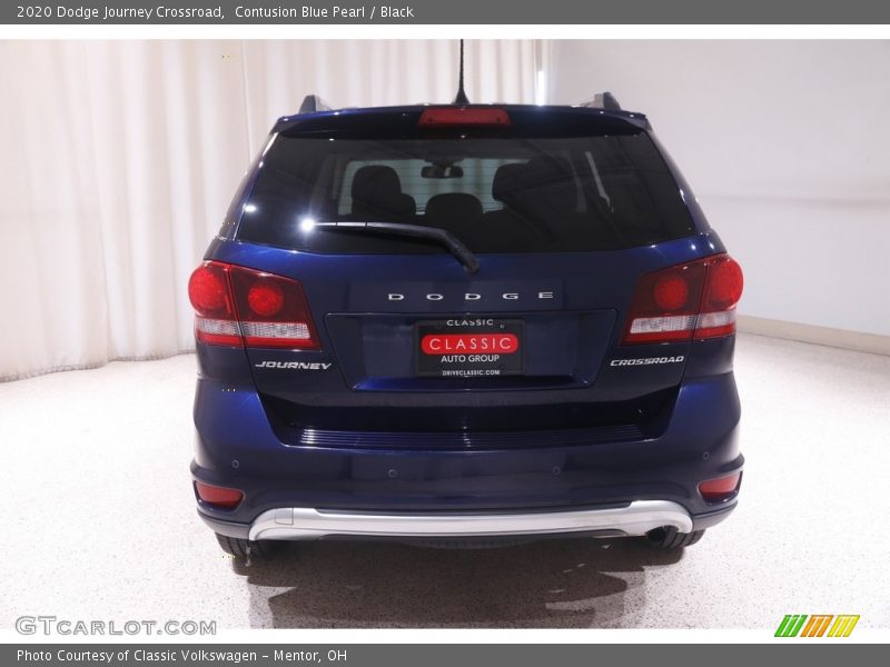 Contusion Blue Pearl / Black 2020 Dodge Journey Crossroad