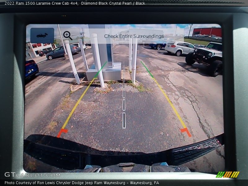 Diamond Black Crystal Pearl / Black 2022 Ram 1500 Laramie Crew Cab 4x4