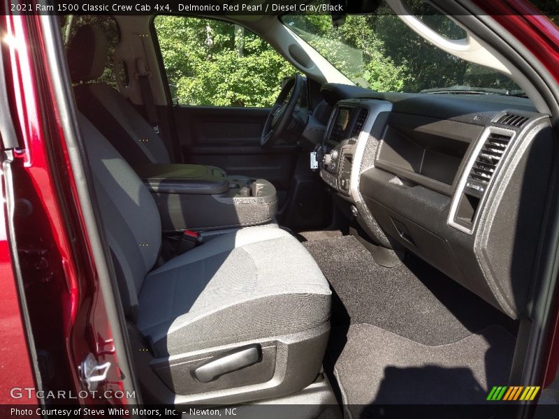 Delmonico Red Pearl / Diesel Gray/Black 2021 Ram 1500 Classic Crew Cab 4x4