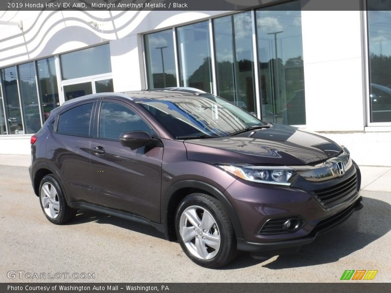 Midnight Amethyst Metallic / Black 2019 Honda HR-V EX AWD