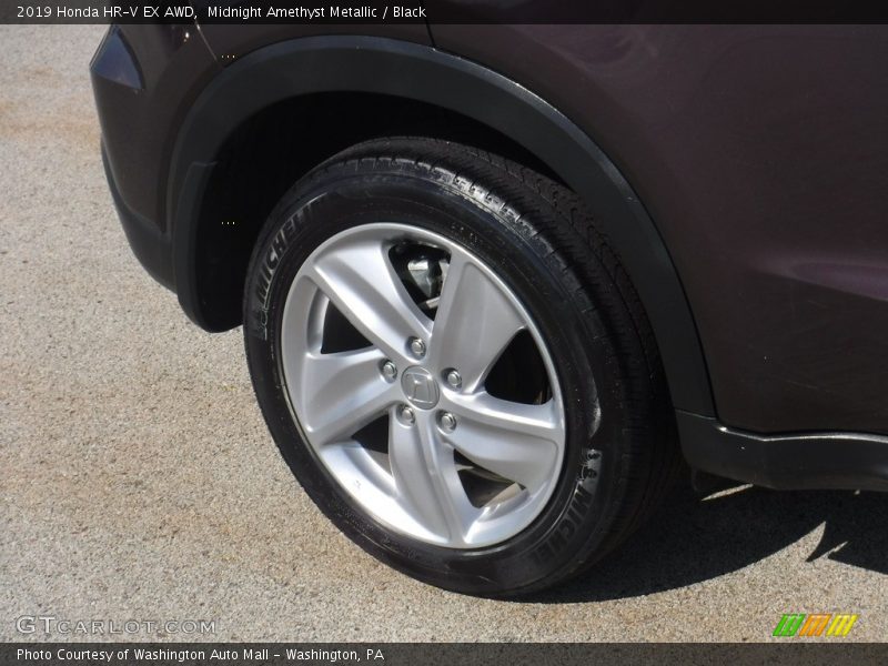 Midnight Amethyst Metallic / Black 2019 Honda HR-V EX AWD