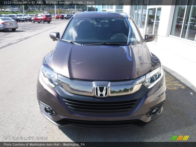 Midnight Amethyst Metallic / Black 2019 Honda HR-V EX AWD