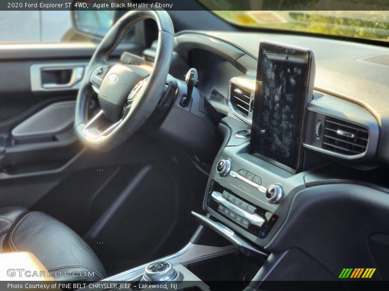 Agate Black Metallic / Ebony 2020 Ford Explorer ST 4WD