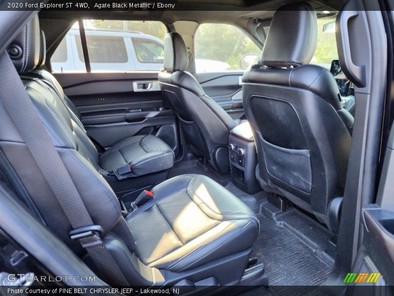 Agate Black Metallic / Ebony 2020 Ford Explorer ST 4WD