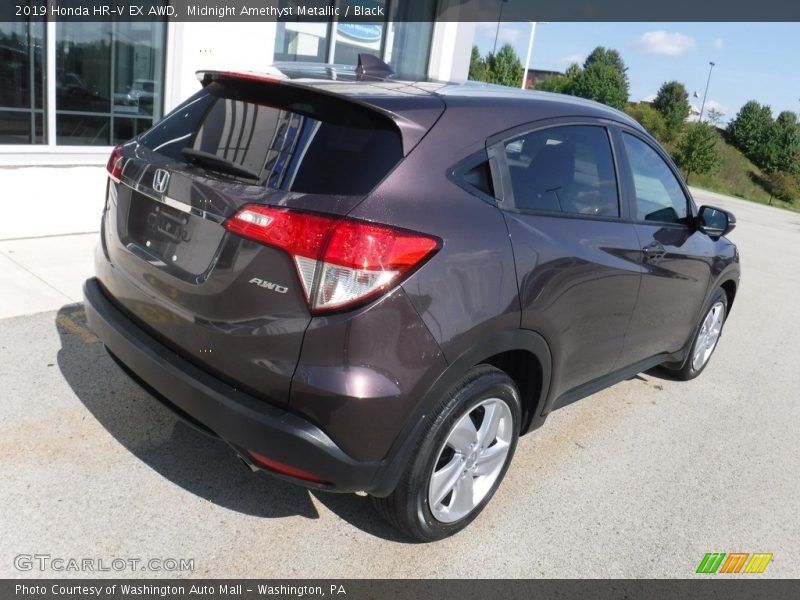 Midnight Amethyst Metallic / Black 2019 Honda HR-V EX AWD