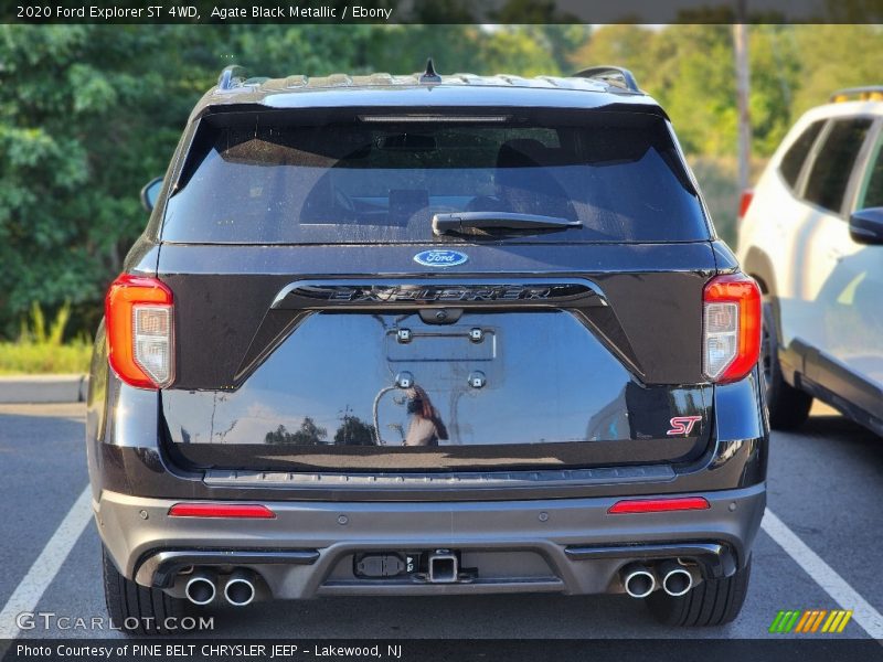Agate Black Metallic / Ebony 2020 Ford Explorer ST 4WD