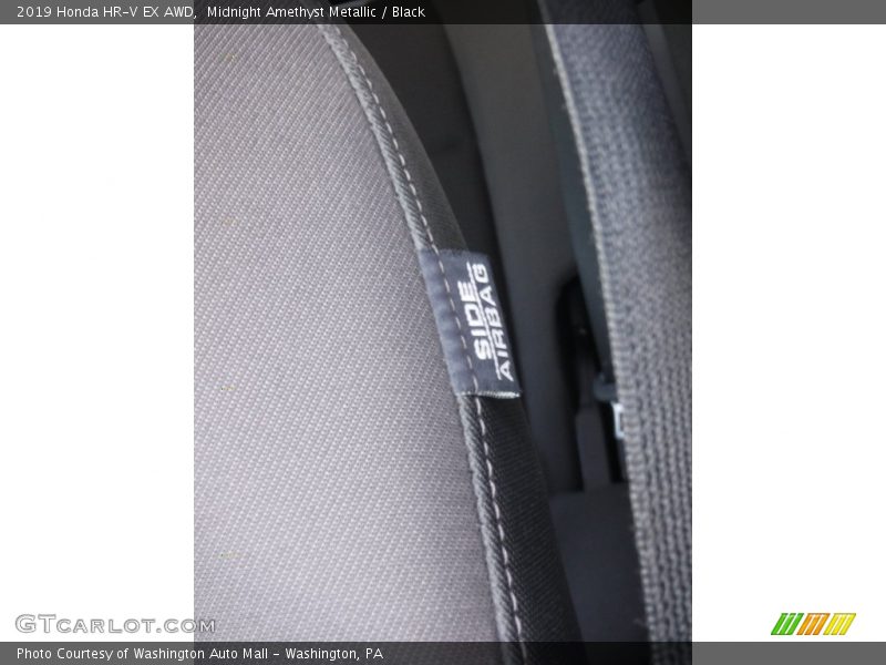 Midnight Amethyst Metallic / Black 2019 Honda HR-V EX AWD